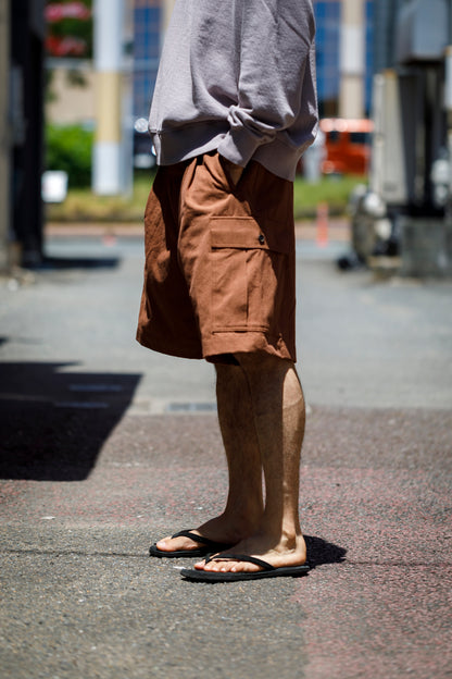 Willow Pants /  P-037 Brown(柿渋染め)