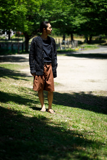 Willow Pants /  P-037 Brown(柿渋染め)