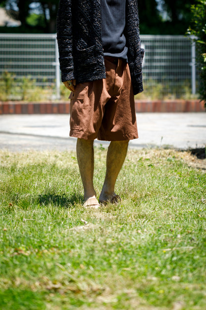 Willow Pants /  P-037 Brown(柿渋染め)