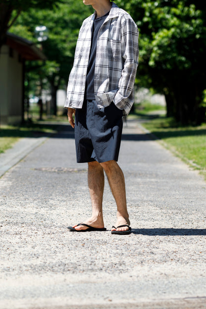 MOJITO / ABSHINTH SHIRT_dobbie plaid - White