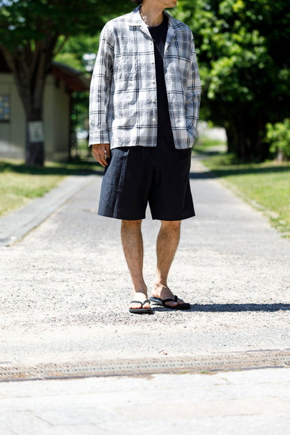 MOJITO / ABSHINTH SHIRT_dobbie plaid - White