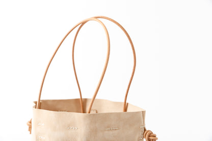 AMIACALVA A159 CALF SCARECROW TOTE(XS) - Natural