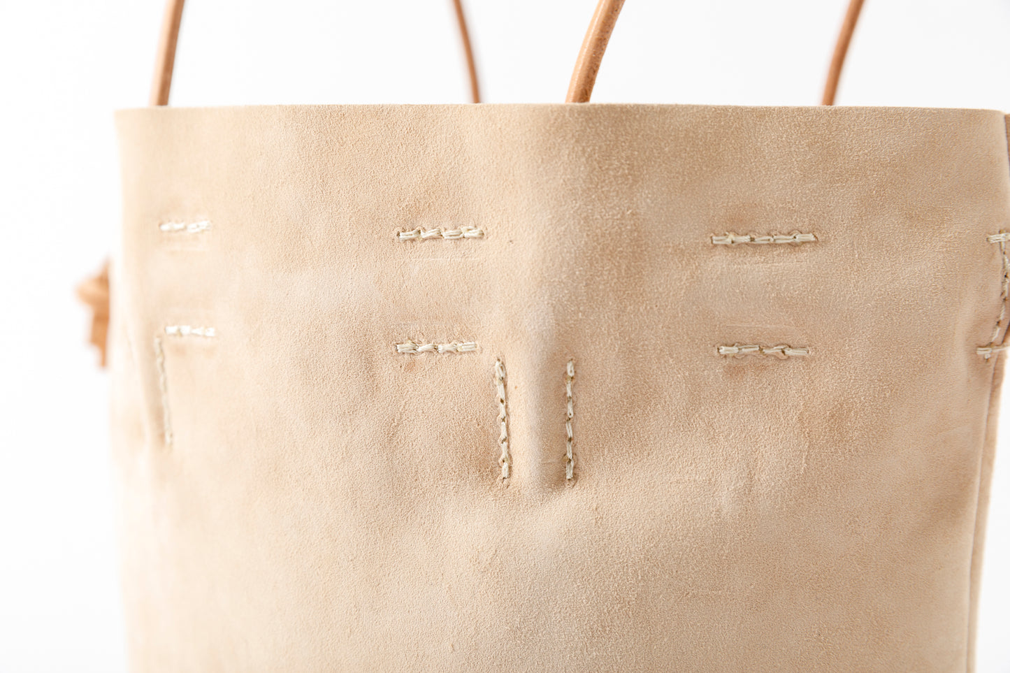 AMIACALVA A159 CALF SCARECROW TOTE(XS) - Natural