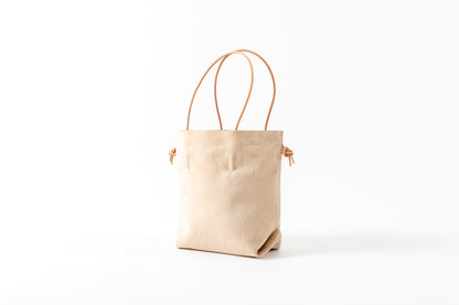 AMIACALVA A159 CALF SCARECROW TOTE(XS) - Natural