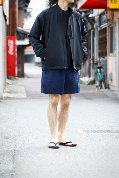 SARTO / 261-11003 SHORT PANTS - INDIGO LINEN