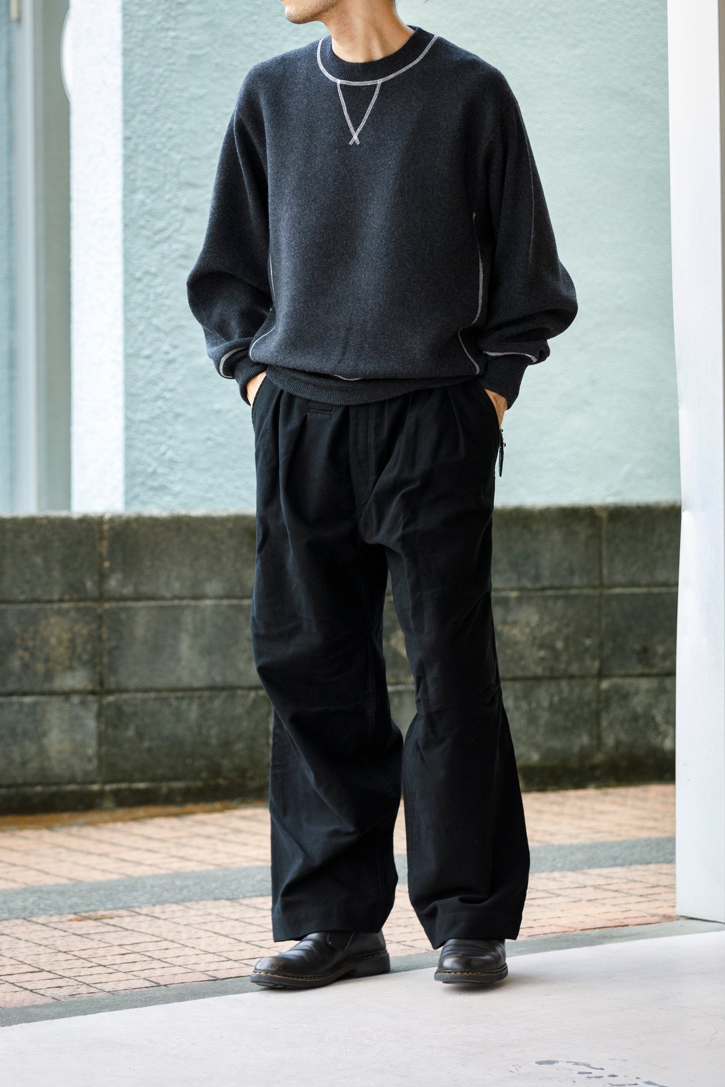 MEIAS / PURE CASHMERE SWEAT PO - Chacoal