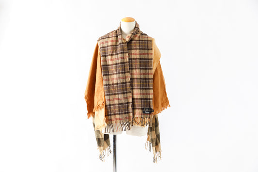 ink / FREELY SCARF - BROWN