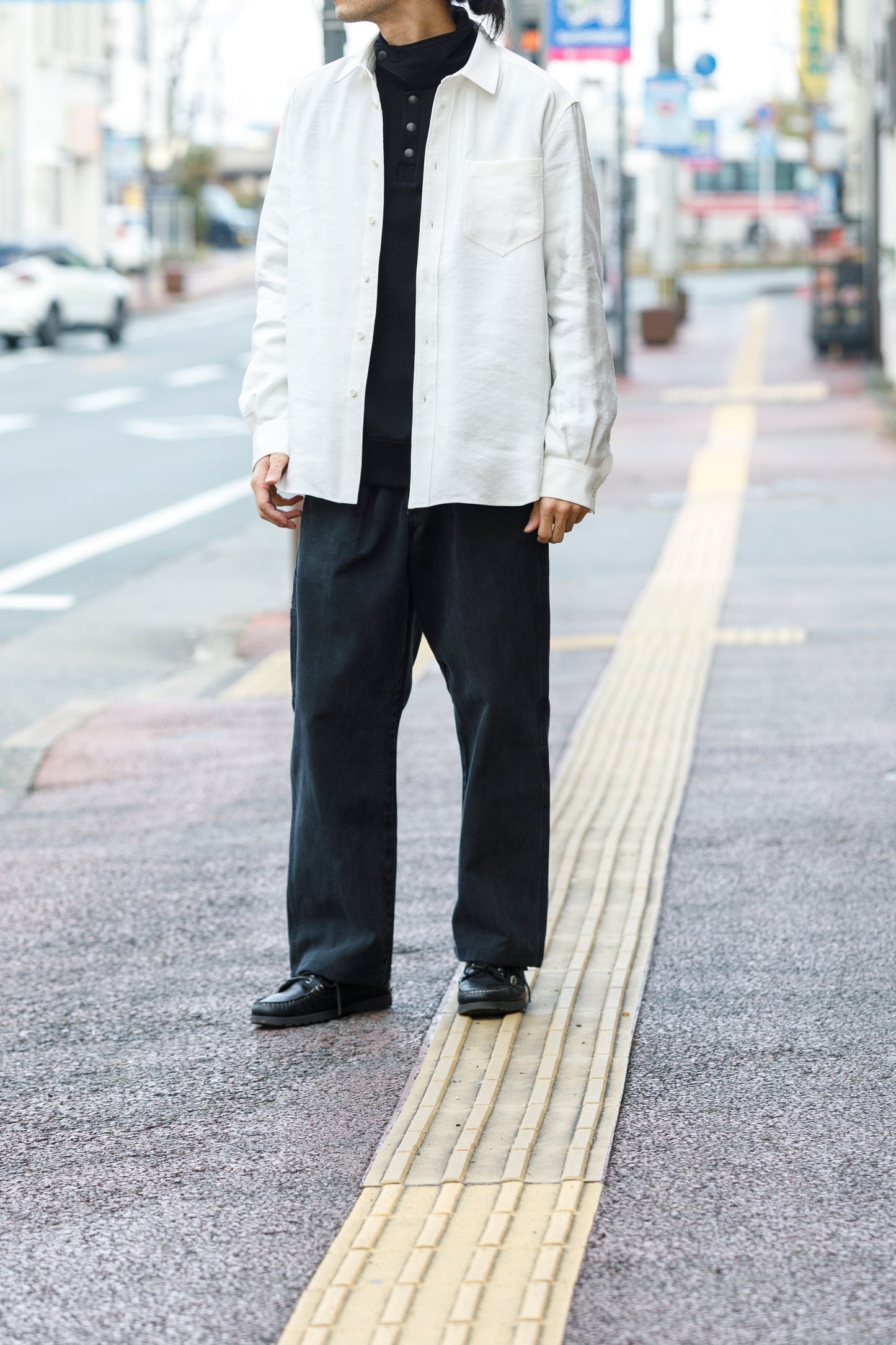 CHANGES / CH4107 Remake Painter Pants - Black