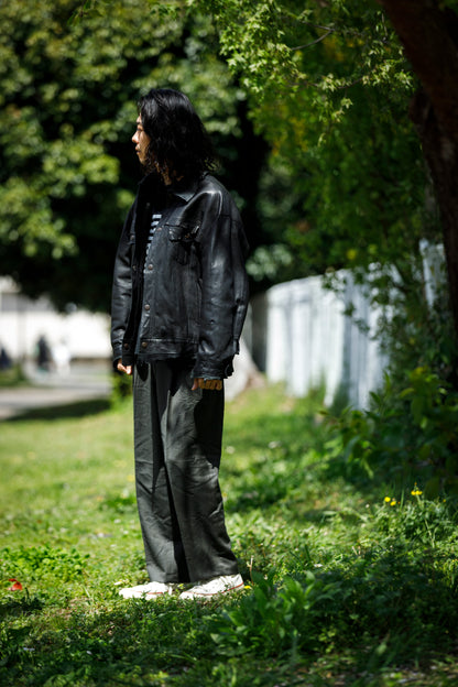 CHANGES / CH4108 Remake Slacks Pants (刺子ベルト) - Type A