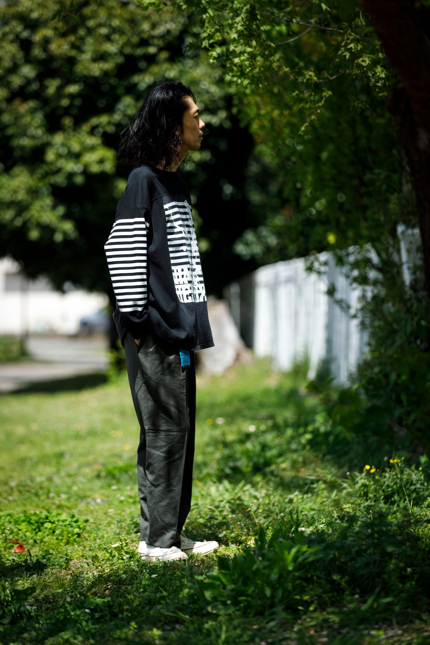 CHANGES / CH4108 Remake Slacks Pants (刺子ベルト) - Type A