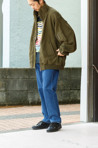 WONDER ROOM WWH-005 "WHALE" Flight Jacket - Olive