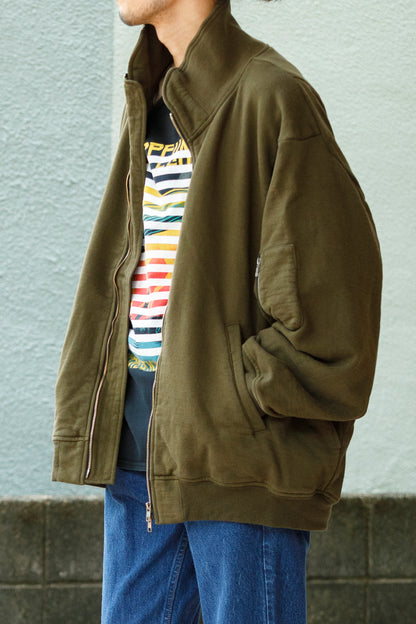 WONDER ROOM WWH-005 "WHALE" Flight Jacket - Olive