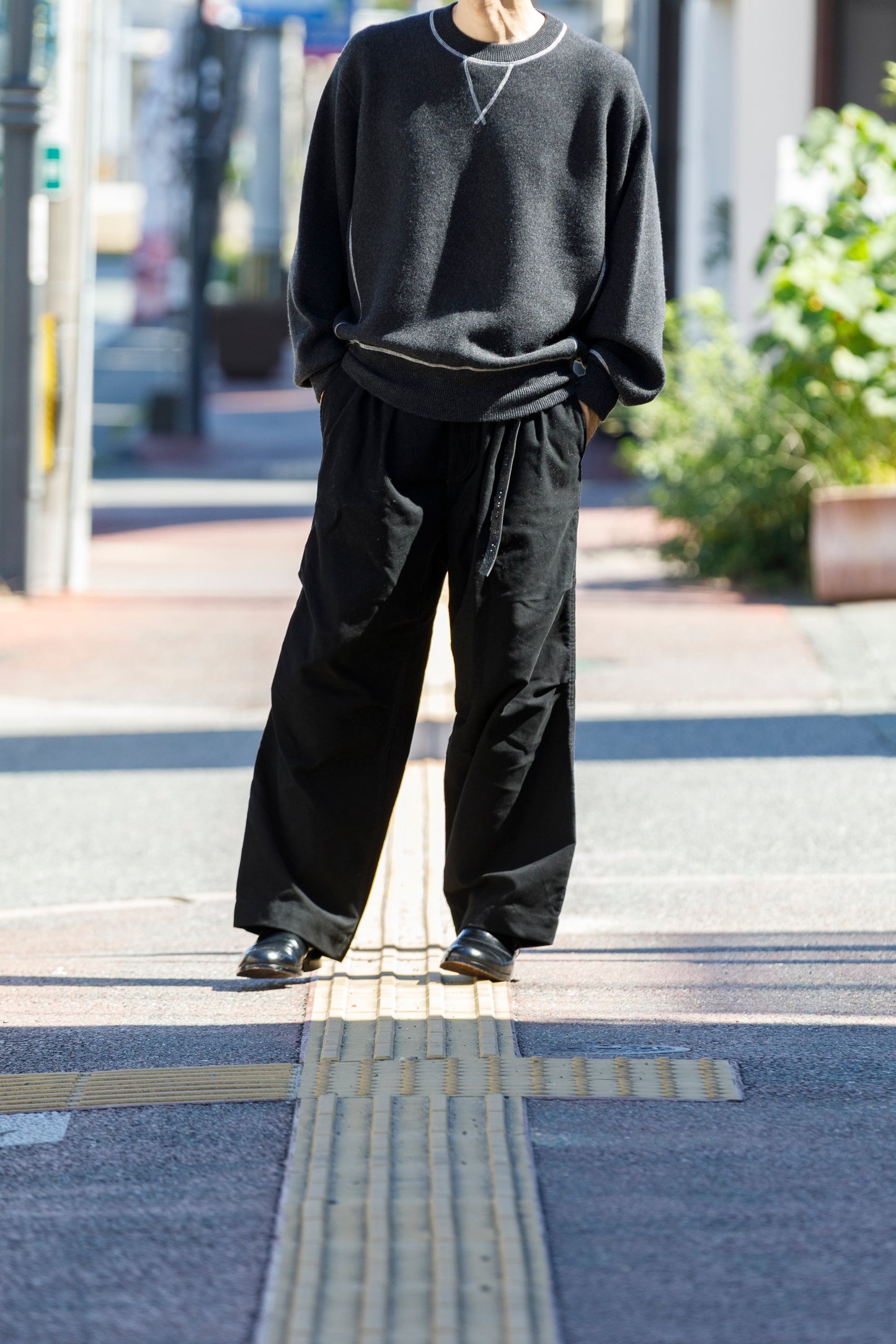 Willow Pants P-023_Black fleece