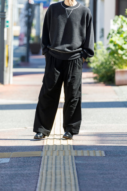 Willow Pants P-023_Black fleece