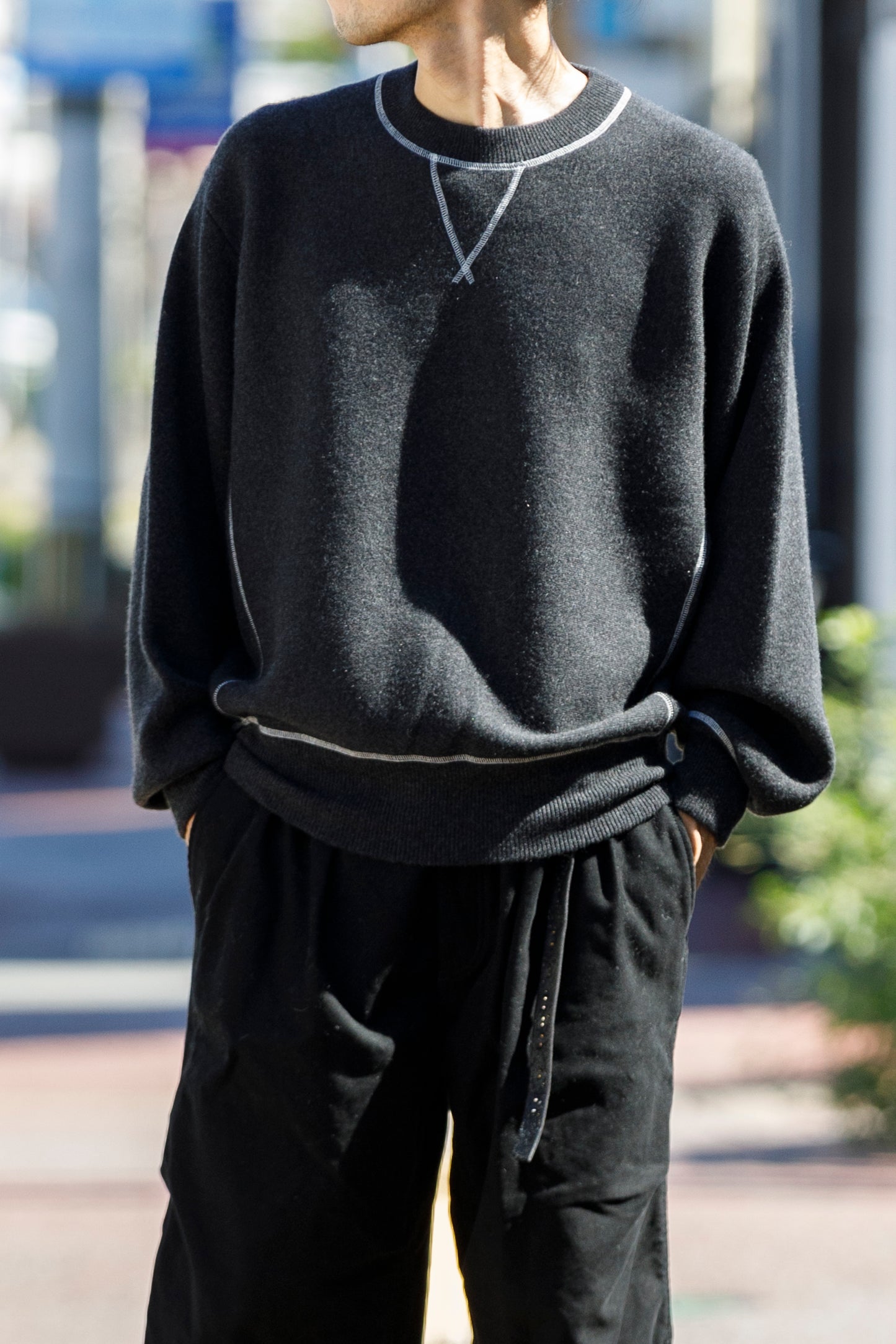MEIAS / PURE CASHMERE SWEAT PO - Chacoal