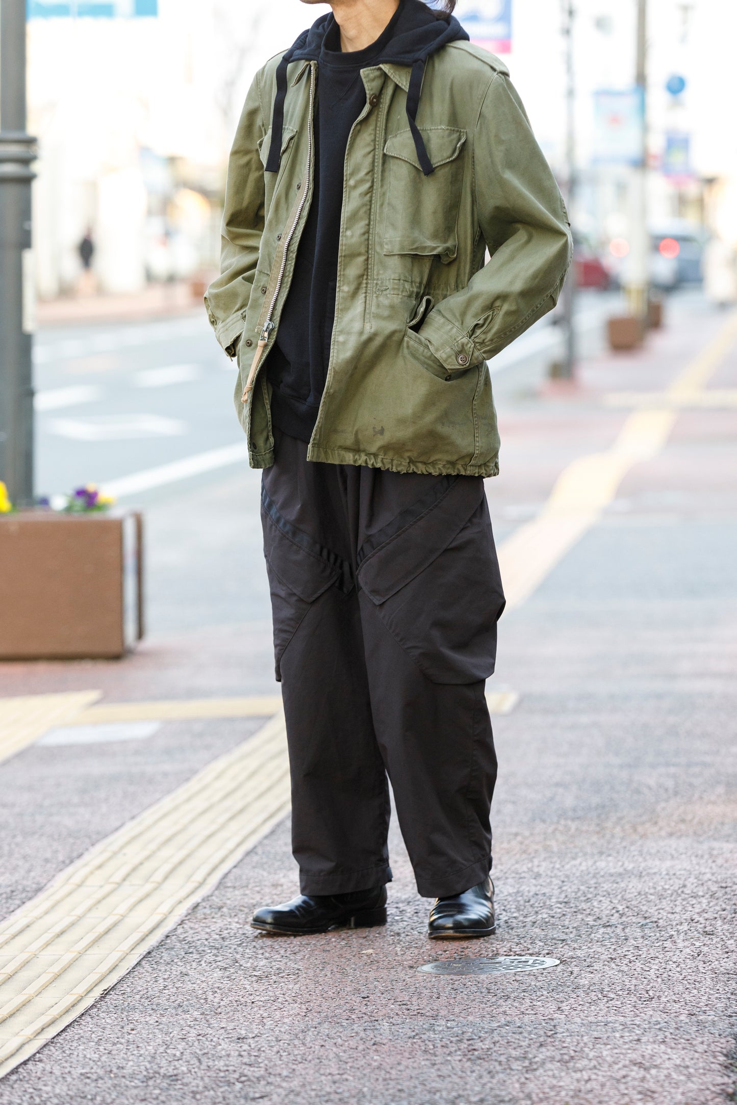 WONDER ROOM ESSE / WE003S01 The Hood - Black