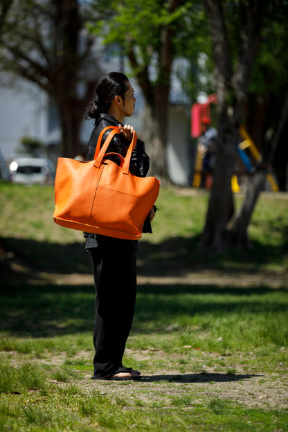 Willow Pants / R-015 HOUSE × WP Hand craft - Hermes Orange