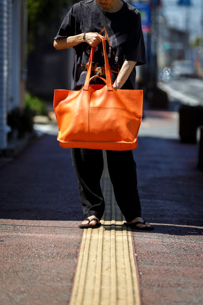 Willow Pants / R-015 HOUSE × WP Hand craft - Hermes Orange