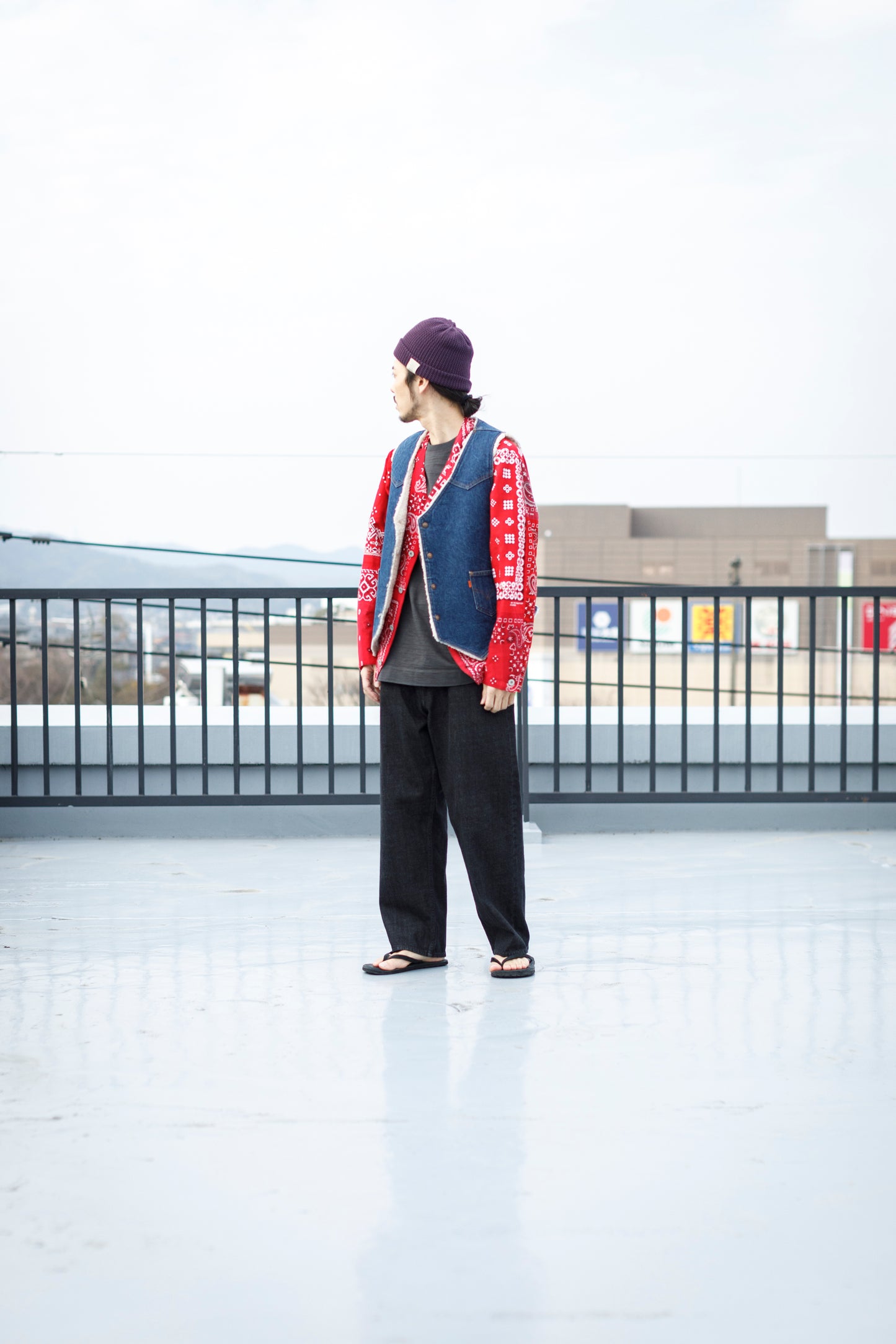 THE FACTORY MADE / MESH KNIT CAP【FM003】