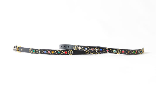 GOODKARMA DEVELOPMENT Narrow Studs Belt "ASHBURY"  ブラック サイズ4(36インチ) Type A