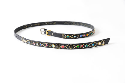 GOODKARMA DEVELOPMENT Narrow Studs Belt "ASHBURY"  ブラック サイズ4(36インチ) Type A