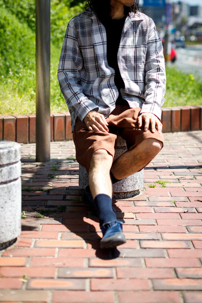 MOJITO / ABSHINTH SHIRT_dobbie plaid - White