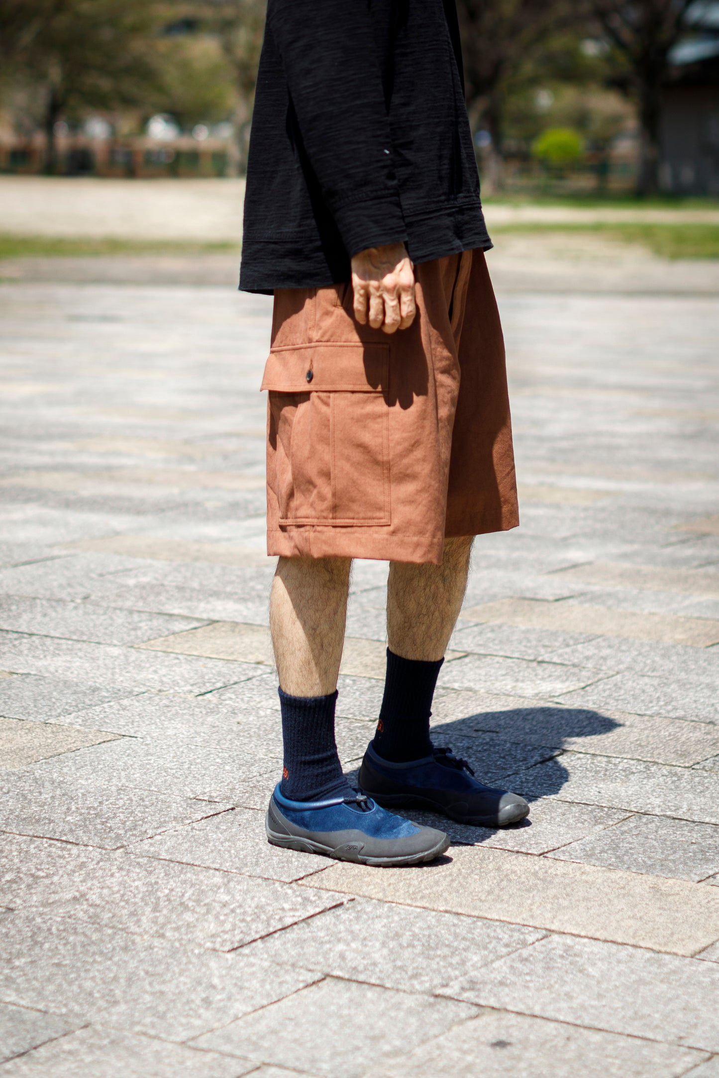 Willow Pants /  P-037 Brown(柿渋染め)