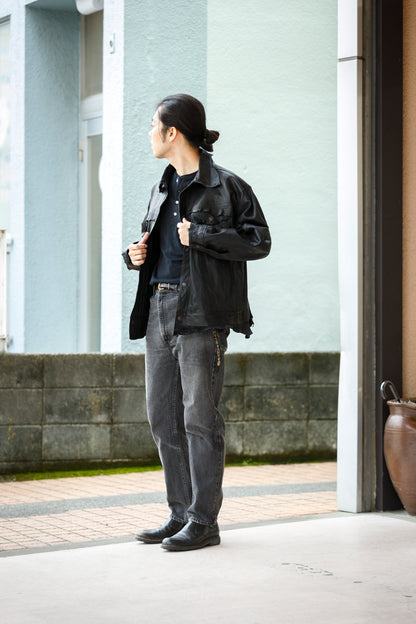 GOODKARMA DEVELOPMENT Narrow Studs Belt "ASHBURY"  ブラウン サイズ4(36インチ)