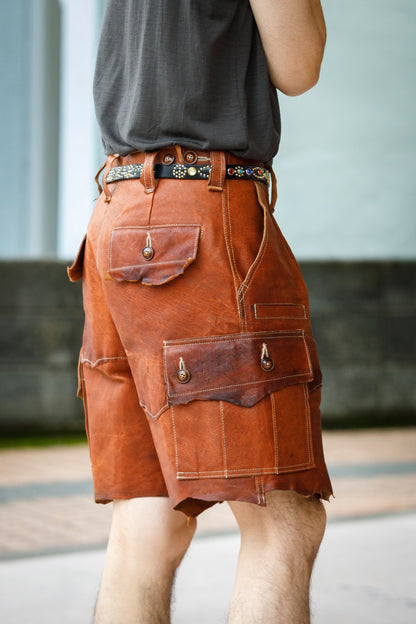 GOODKARMA DEVELOPMENT Narrow Studs Belt "ASHBURY"  ブラック サイズ4(36インチ) Type A