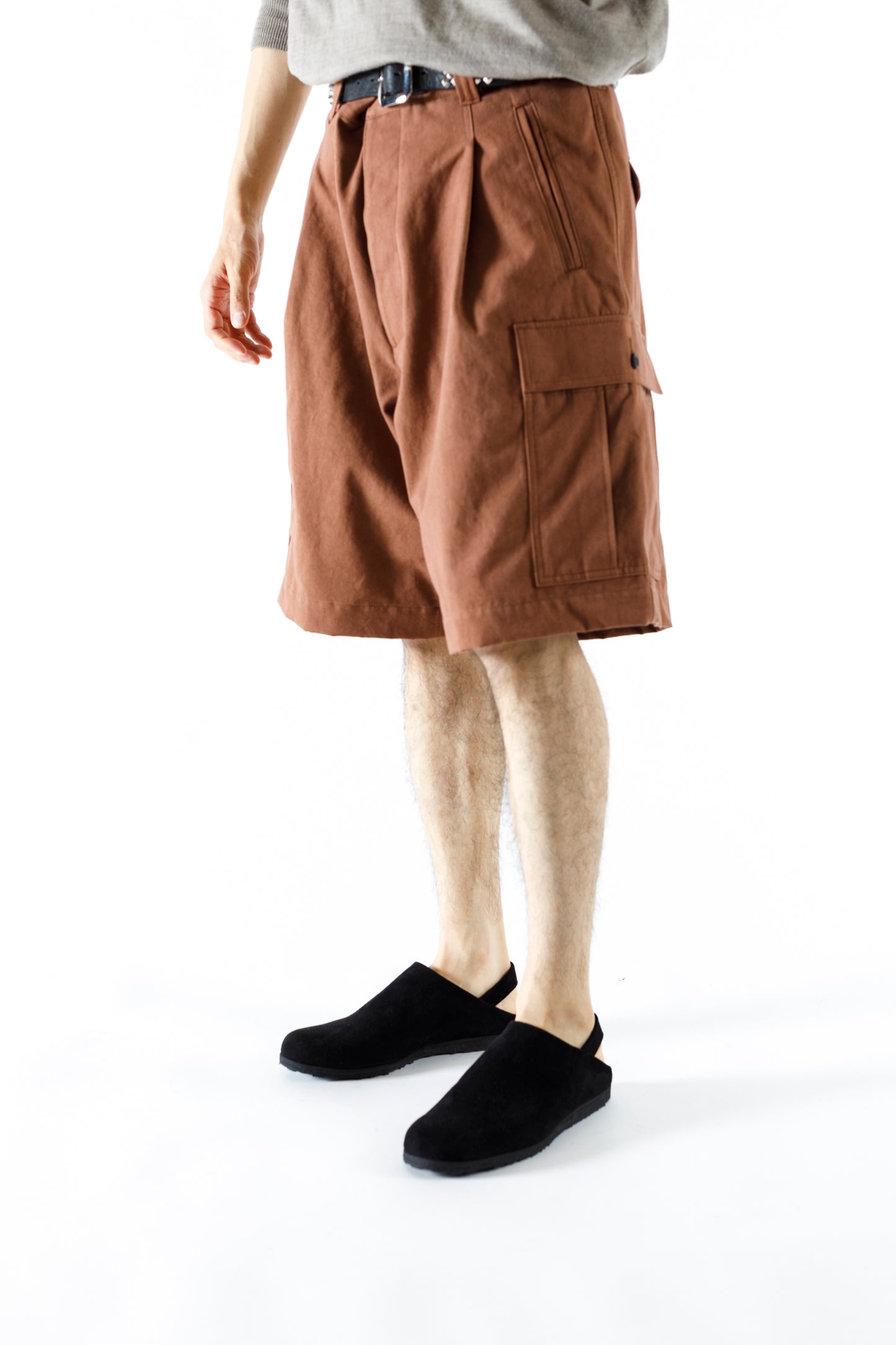 Willow Pants /  P-037 Brown(柿渋染め)