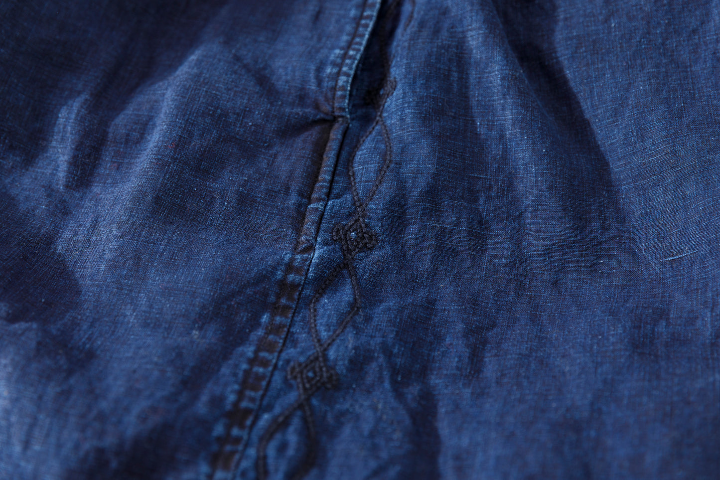 SARTO / 261-11003 SHORT PANTS - INDIGO LINEN