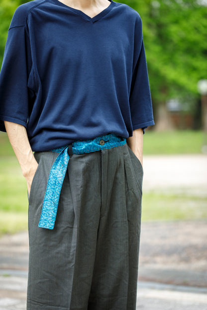 CHANGES / CH4108 Remake Slacks Pants (刺子ベルト) - Type A