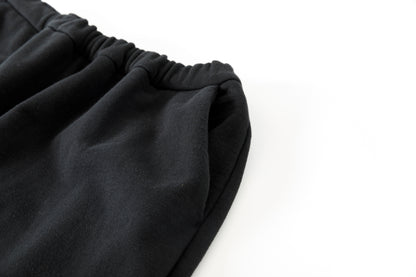 WONDER ROOM WWH-003 "WHALE" Sweat Slacks - Black
