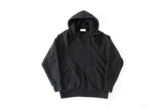 WONDER ROOM WWH-001 "WHALE" Atozuke Hoodie - Black