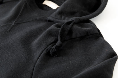 WONDER ROOM WWH-001 "WHALE" Atozuke Hoodie - Black