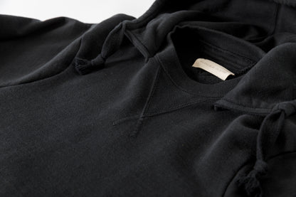 WONDER ROOM WWH-001 "WHALE" Atozuke Hoodie - Black