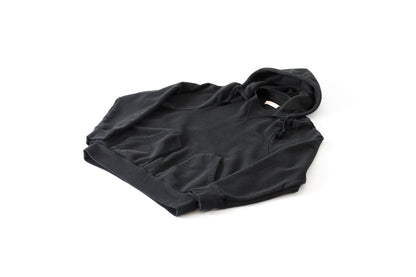 WONDER ROOM WWH-001 "WHALE" Atozuke Hoodie - Black
