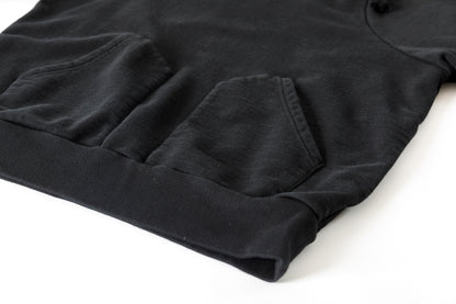 WONDER ROOM WWH-001 "WHALE" Atozuke Hoodie - Black