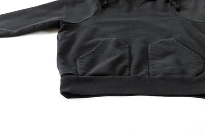 WONDER ROOM WWH-001 "WHALE" Atozuke Hoodie - Black