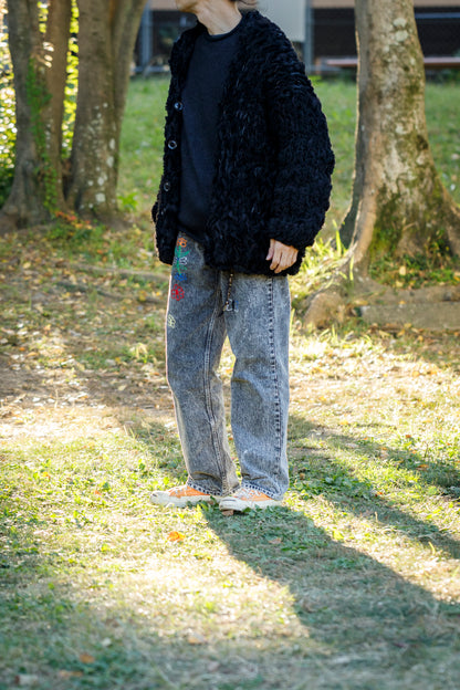 GOODKARMA DEVELOPMENT /  MOUTON CARDIGAN “CHARLIE” - BACK