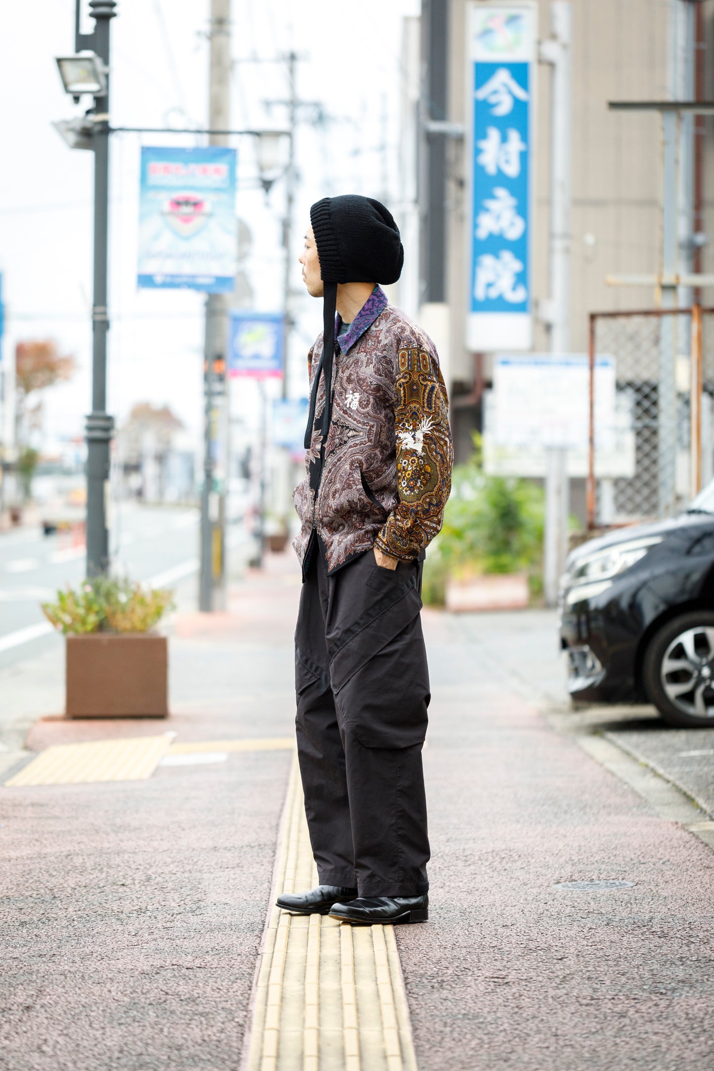 ink / TYROLEAN VIETNAM JACKET(COOL) - Size M