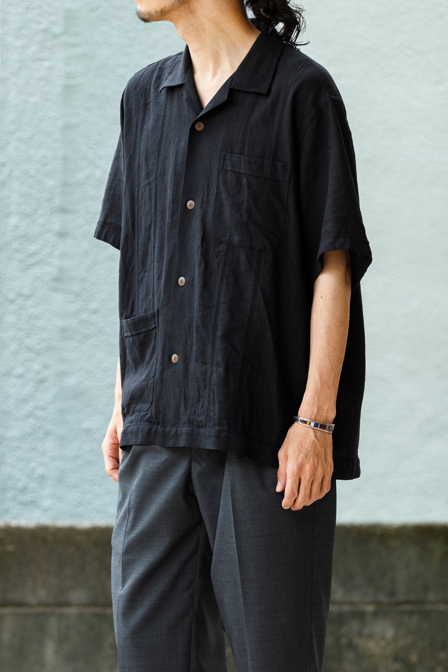 MOJITO / MARY'S SHIRT c.l.twill - Black