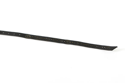 GOODKARMA DEVELOPMENT Narrow Studs Belt "ASHBURY"  ブラック サイズ3(34インチ) Type B